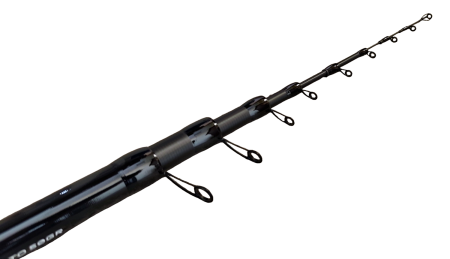 Удилище тел. с кольцами (болонское) "HYPNOS BOLO" FISH CRYSTAL , длина 6 м (20-50Gr) CARBON 30T+40T