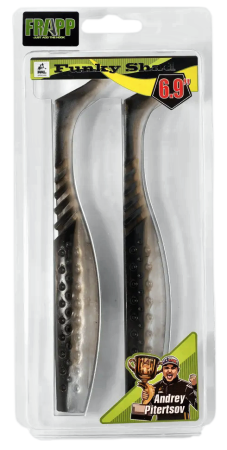 Приманка силиконовая Frapp Funky Shad 6,9" #27 (2 шт/уп)