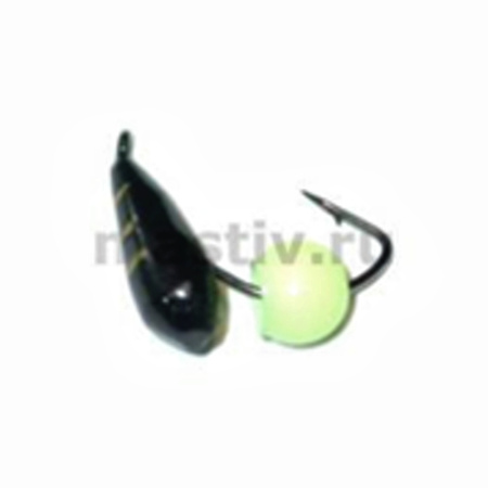 Хрень 3,5 чёрный, ядрёный глаз, 0,9гр. (зелёный)