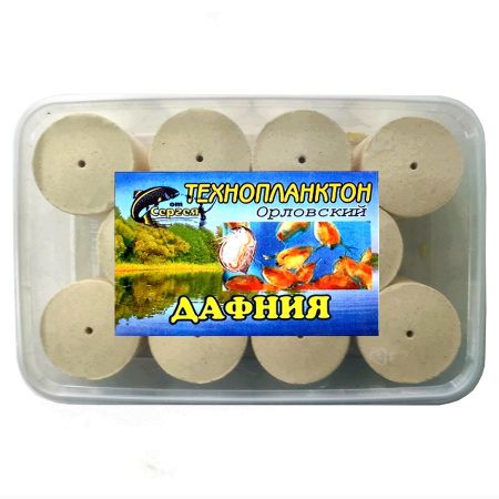Технопланктон Дафния (80г/шт; 11шт/уп)