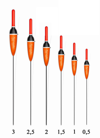 010 поплавок бальсовый 0,5гр. 01005