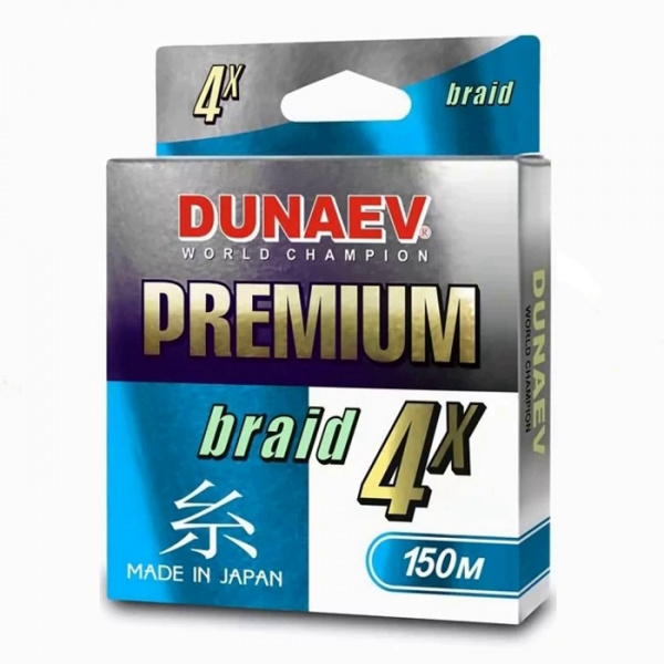 Шнур Dunaev PREMIUM PEx4 MultiColor 150m #1.2 Шнур Dunaev PREMIUM PEx4 MultiColor 150m #1.2