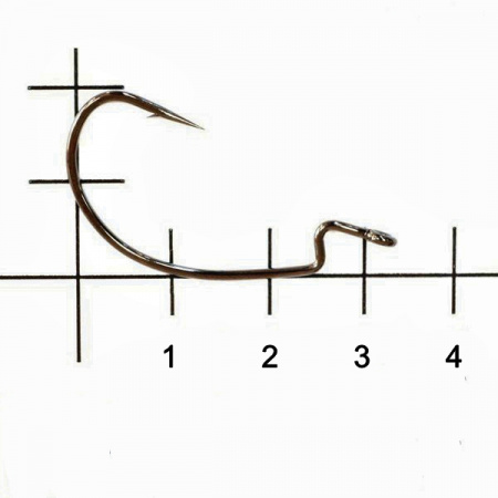 Оффсетный крючок VARIVAS Hooking Master Monster Class №1