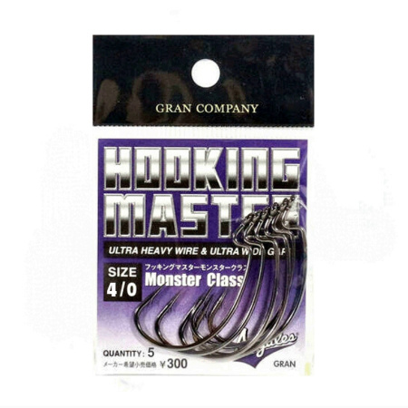Оффсетный крючок VARIVAS Hooking Master Monster Class №4/0
