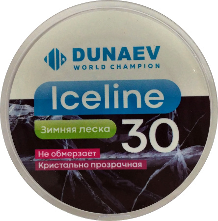 Леска DUNAEV ICE LINE 30m  0.24мм