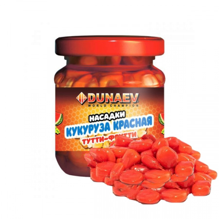 Насадка стеклобанка "Дунаев Кукуруза Красная" 100мл Тутти-Фрутти