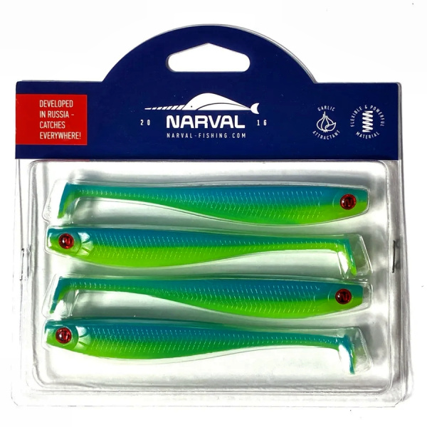 Мягкие приманки Narval Fishing Skinny 12cm #016-Blue Mint