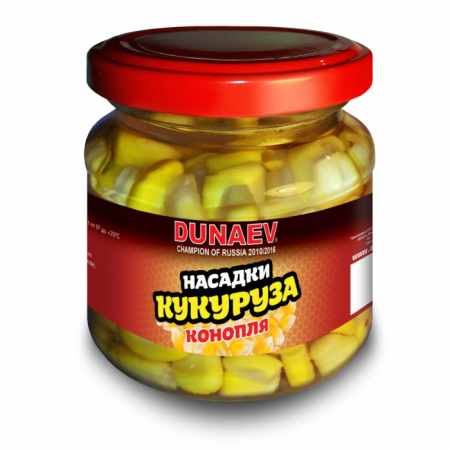 Насадка стеклобанка "Дунаев Кукуруза" 100мл Конопля