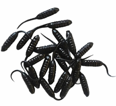 Опарыш хвостатый  ZUB MAGGOT черный