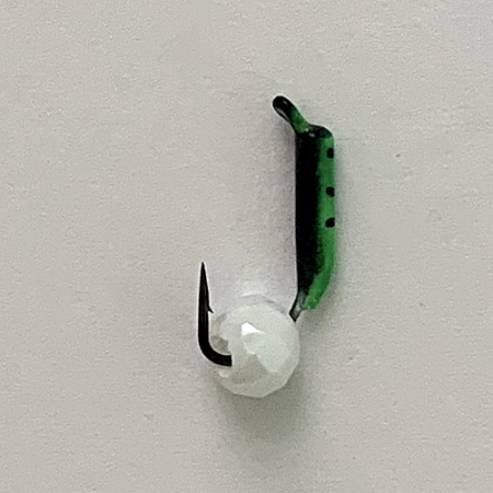 Безнасадка 1,5 зеленый+черный, гр шарик, 0,2гр. белый