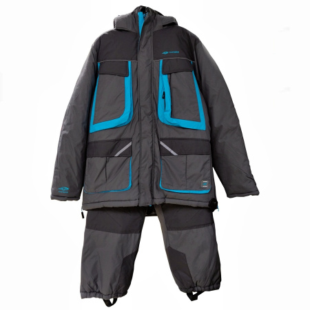 Костюм Граф (Таслан/Оникс-Бирюза) Зима (-45) (48-50/170-176)