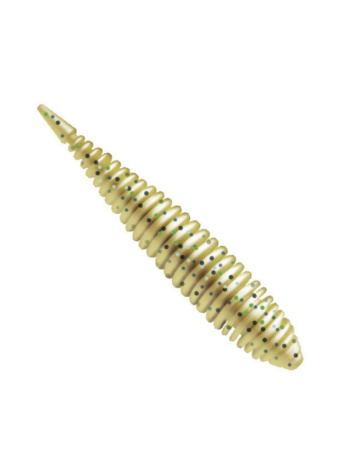 Приманка ZUB-MAGGOT SLIM 40мм(1,5")-12шт, (цвет 503) коричневый с блестками