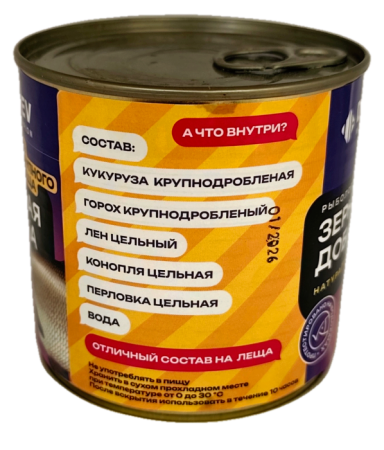 Добавка для прикормки металлобанка 430мл "Дунаев  Крупный Лещ"