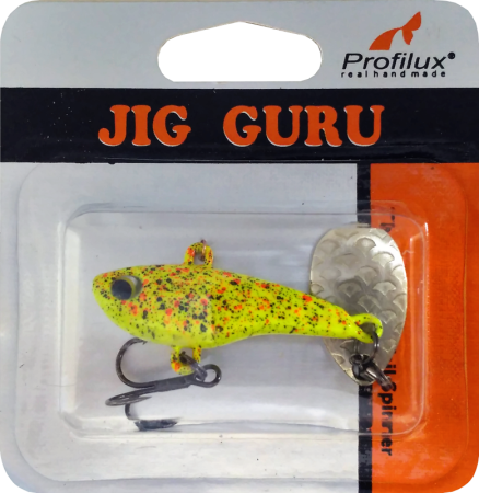 Джиг-блесна Тэйл-Спиннер (21 гр)  цв.313 (желтый)