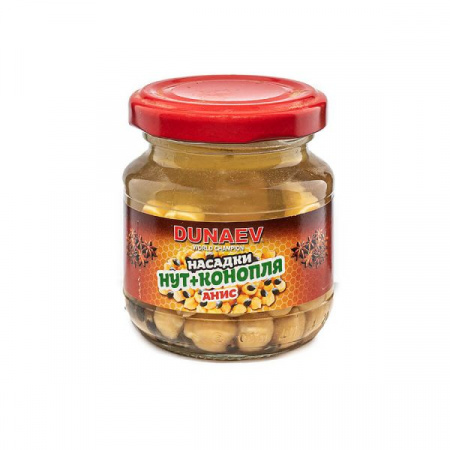 Насадка стеклобанка "Дунаев Нут+Конопля" 100мл Анис
