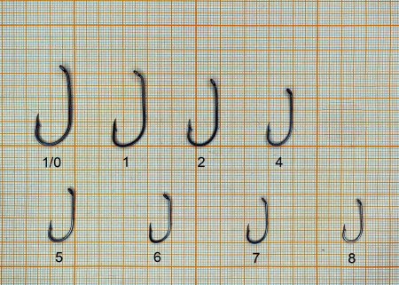 Крючок BAITHOLDER JIG № 4 с ушком, покрытие BN (8 шт)