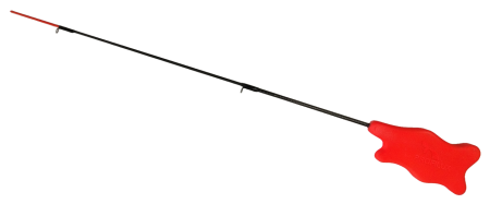 Удочка зимняя универсальная телескопическая Profilux "Универсальная", Жесткая, красная ручка