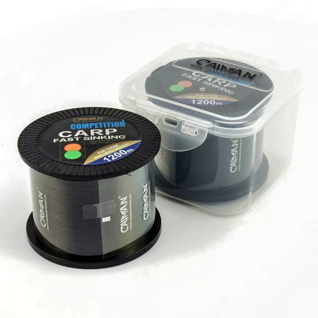 Леска Caiman Competition Carp 1200м черная 0,28мм