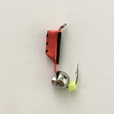 Столбик с белым шариком 2,5 мм КРАСНО-ЧЕРНЫЙ