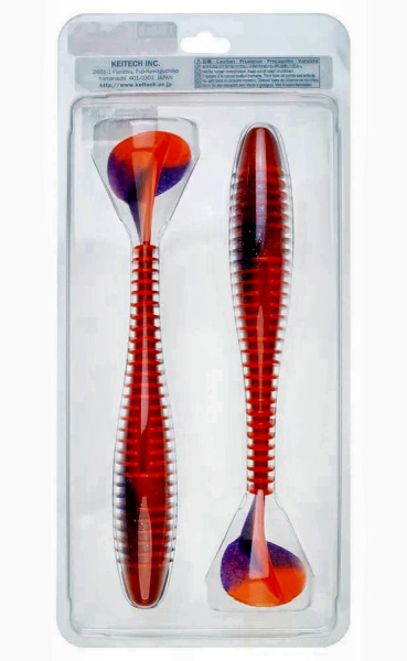 Приманка силиконовая Keitech Swing Impact FAT 7.8" #PAL09 Violet Fire