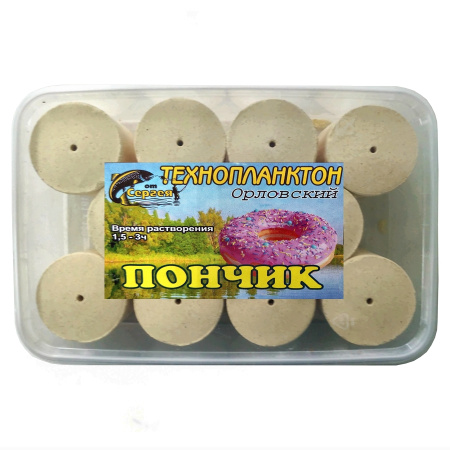 Технопланктон Пончик (80г/шт; 11шт/уп)