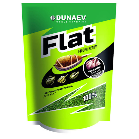 Прикормка Dunaev Flat Feeder Ready 1 кг. Клубника