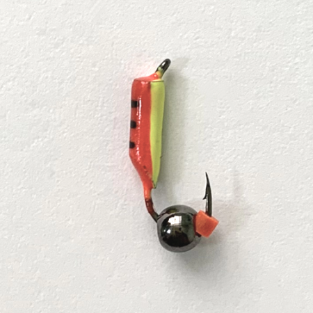 Столбик с черным шариком 2,0 мм КРАСНО-ЖЕЛТЫЙ