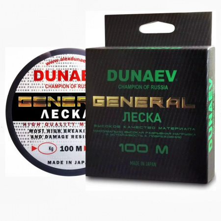 Леска Дунаев General All Round 100m 0.18мм