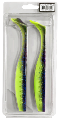 Приманка силиконовая Frapp Funky Shad 6,9" #PAL06 (2 шт/уп)