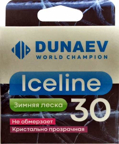 Леска DUNAEV ICE LINE 30m  0.16мм Леска DUNAEV ICE LINE 30m  0.16мм