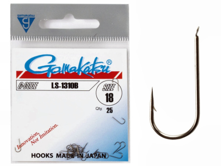 Крючки Gamakatsu LS-1310B HOOKS BRONZE разм. 18 25шт. Крючки Gamakatsu LS-1310B HOOKS BRONZE разм. 18 25шт.