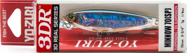 Воблер Yo-Zuri 3DS Minnow 70SP F1135-HTS