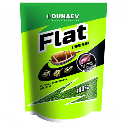 Прикормка Dunaev Flat Feeder Ready 1 кг. Палтус