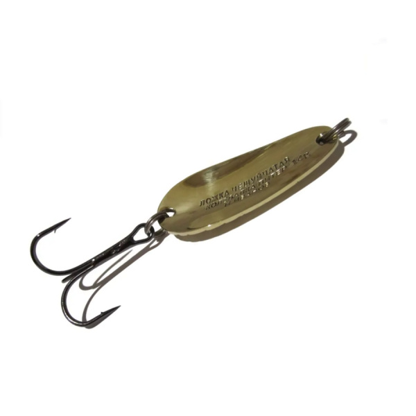 Блесна Колебалка Питер Ложка Чешуйчатая 14гр Желтый