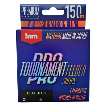 Монофильная леска TOURNAMENT PRO FEEDER 150m (black) d0.261