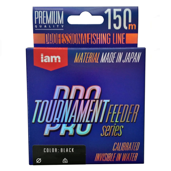 Монофильная леска TOURNAMENT PRO FEEDER 150m (black) d0.261