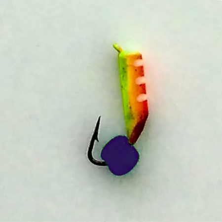 Безнасадка 2 художественный (красн.), неоновый шар, 0,3гр. синий