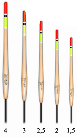 002 поплавок бальсовый 1,5гр. 00215