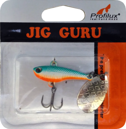 Джиг-блесна Тэйл-Спиннер ( 7,5 гр)  цв.307 ("Окунь")