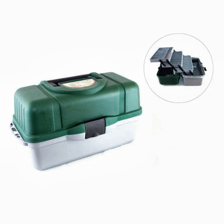 Ящик рыболовный "СЛЕДОПЫТ", с 3-мя подъемными полками/4/ Ящик рыболовный "СЛЕДОПЫТ", с 3-мя подъемными полками/4/