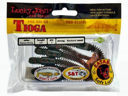 Виброхвост съедоб. исскуст. LJ Pro Series TIOGA 4.5in 085