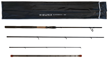 Удилище фидерное "DUNA" тест до 60GR,3,60м, 3+3 (1.75oz, 1,5oz ,1oz Carb.) Carb 30T