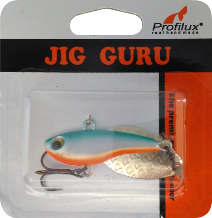 Джиг-блесна Тэйл-Спиннер (21 гр)  цв.307 ("Окунь")