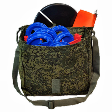 Набор жерлиц на стойке (в сумке 10 шт), РБ