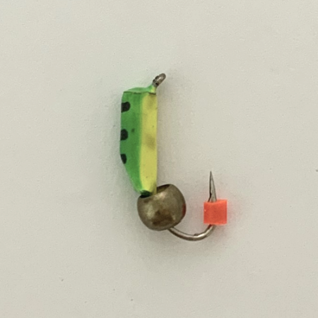 Столбик с латунным шариком 2,0 мм ЗЕЛЕНО-ЖЕЛТЫЙ