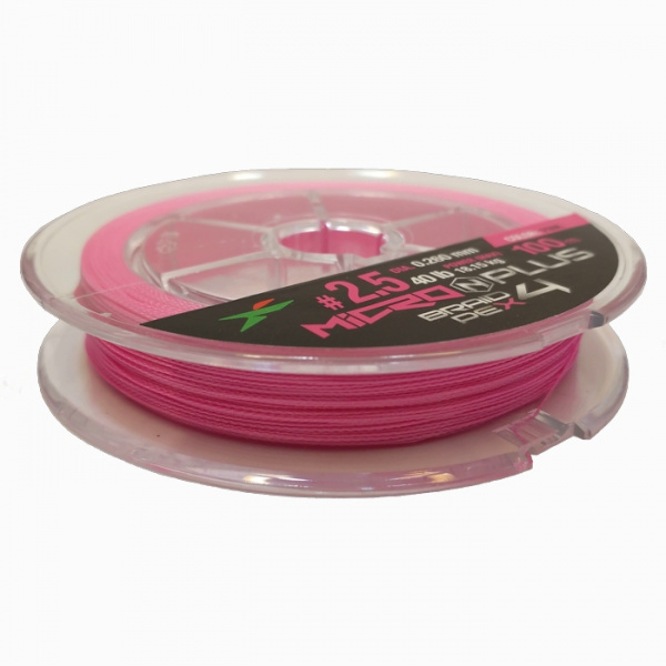 Шнур плетеный Intech MicroN Plus PE x4 100m (#2.5 (40lb / 18.14kg))