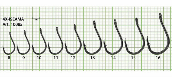 Крючок 4X-ISEAMA-RING №15 с ушком, покрытие BN (5 шт) Крючок 4X-ISEAMA-RING №15 с ушком, покрытие BN (5 шт)