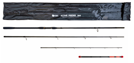 Удилище фидерное "ACTIVE FEEDER", тест до 90 г, 3,60 м, 3+3, (1oz - стекл., диам. 2,2)