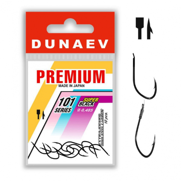 Крючок Dunaev Premium 101 #10 (упак. 10 шт)