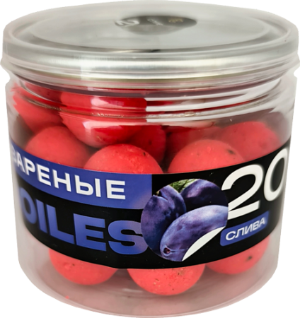 Бойлы CARPELLA Вареные 20мм Слива (80г)